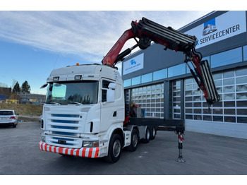 Вантажівка з маніпулятором SCANIA R 480