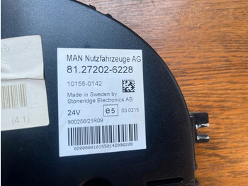 Приладова панель в категорії Вантажівки MAN Kombiinstrument / Tacho 81272026228: фото 2