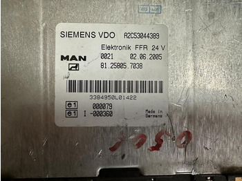 Блок управління в категорії Вантажівки MAN SIEMENS VDO ELEKTRONIK FFR Steuergerät 81.25805.7038: фото 2