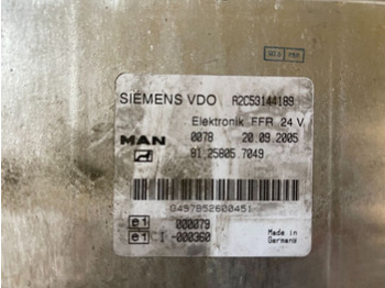 Блок управління в категорії Вантажівки MAN SIEMENS VDO Elektronik FFR Steuergerät Nr 81.25805.7049: фото 2