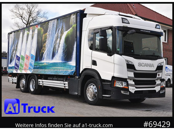 Для перевезення напоїв вантажівка SCANIA P 320