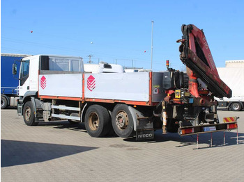 Бортова вантажівка/ Платформа, Вантажівка з маніпулятором Iveco STRALIS 400, 6X2, EURO 3, CRANE FASSI F110 Iveco STRALIS 400, 6X2, EURO 3, CRANE FASSI F110: фото 5