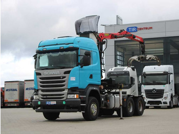 Scania R490, 6X4, EURO 6, PALFINGER EPSILON M13Z91  в лізинг Scania R490, 6X4, EURO 6, PALFINGER EPSILON M13Z91: фото 1
