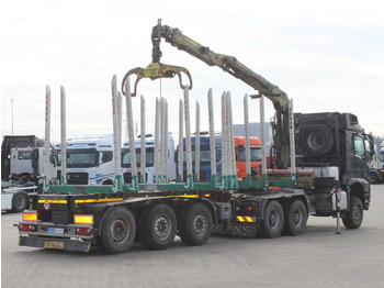 Тягач, Напівпричіп лісовоз Mercedes-Benz Arocs 3351, 6x6, HYDRAULIC ARM LOGLIFT ET450, TYRES 80%: фото 4 Тягач, Напівпричіп лісовоз Mercedes-Benz Arocs 3351, 6x6, HYDRAULIC ARM LOGLIFT ET450, TYRES 80%: фото 4