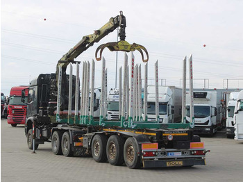 Тягач, Напівпричіп лісовоз Mercedes-Benz Arocs 3351, 6x6, HYDRAULIC ARM LOGLIFT ET450, TYRES 80%: фото 5 Тягач, Напівпричіп лісовоз Mercedes-Benz Arocs 3351, 6x6, HYDRAULIC ARM LOGLIFT ET450, TYRES 80%: фото 5