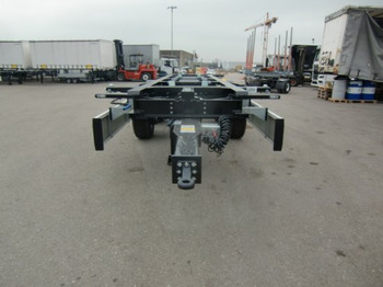 Новий Контейнеровоз/ Змінний кузов причіп Krone ZZ/DC07 Tandem Lafette, Standard,   BPW-Achsen, Heckabstützung: фото 2