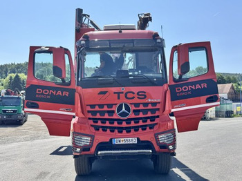 Дробарка для лісництва, Вантажівка Mercedes-Benz ACTROS 6x4 DONAR 5810K ? Hack-LKW / Mobilhacker | TCS Umwelttechnik: фото 4