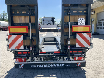 Новий Низькорамна платформа напівпричіп FAYMONVILLE 4(2+2)-Achs-Tele-Semi mit Radmulden und Rampen: фото 4