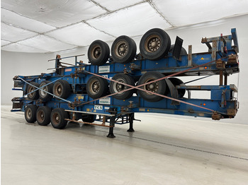 Контейнеровоз/ Змінний кузов напівпричіп Fruehauf Stack 4 x Skelet 2 x 20-40 ft: фото 3