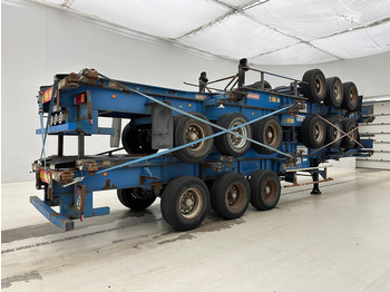 Контейнеровоз/ Змінний кузов напівпричіп Fruehauf Stack 4 x Skelet 2 x 20-40 ft: фото 4