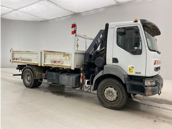 Самоскид вантажівка, Вантажівка з маніпулятором Renault Kerax 370 DCi: фото 3