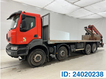 Бортова вантажівка/ Платформа RENAULT Kerax 370