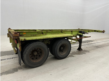 Контейнеровоз/ Змінний кузов напівпричіп Van Hool Skelet 20 ft: фото 4