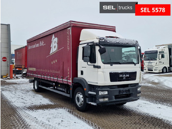 Тентована вантажівка MAN TGM 18.250 4X2 LL / Staplerhalterung: фото 3