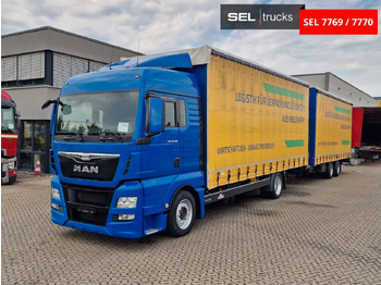 Тентована вантажівка MAN TGX 18.440