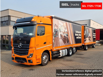 Тентована вантажівка MERCEDES-BENZ Actros 2548