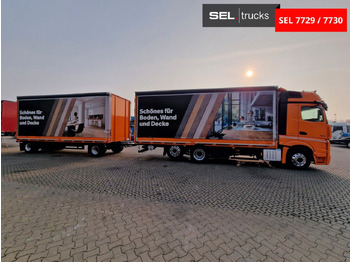 Тентована вантажівка Mercedes-Benz Actros 2548 / Retarder / Euro 6E / Aluklappen: фото 4 Тентована вантажівка Mercedes-Benz Actros 2548 / Retarder / Euro 6E / Aluklappen: фото 4