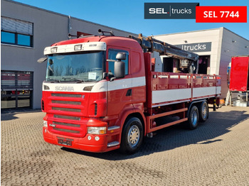 Вантажівка з маніпулятором SCANIA R 340