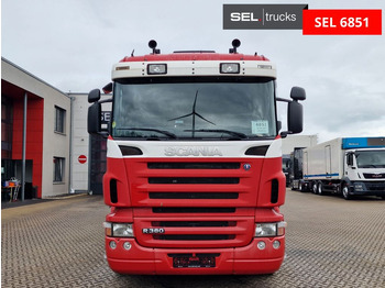Вантажівка з маніпулятором, Бортова вантажівка/ Платформа Scania R 380 LB6X2*4MNA / Retarder / HIAB / Lenkachse: фото 2