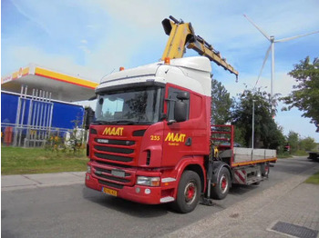 Вантажівка з маніпулятором SCANIA G 480
