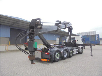 Гаковий мультиліфт вантажівка, Вантажівка з маніпулятором Scania P370 8X2 HAAK + KRAAN NL TRUCK LOW KM: фото 4 Гаковий мультиліфт вантажівка, Вантажівка з маніпулятором Scania P370 8X2 HAAK + KRAAN NL TRUCK LOW KM: фото 4