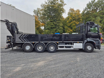 Бортова вантажівка/ Платформа, Вантажівка з маніпулятором Mercedes-Benz Arocs 3240 8X4 - HIAB 166E-5 HIPRO WITH REMOTE CONTROL - ROTATOR: фото 4