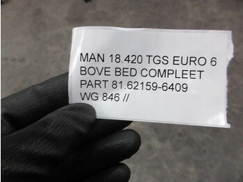 Кабіна й інтер'єр в категорії Вантажівки MAN 81.62159-6409 BOVEN BED TGS 18.420 MODEL 2018 COMPLEET: фото 4