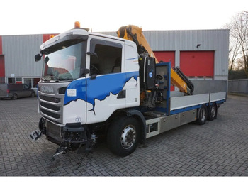 Вантажівка з маніпулятором SCANIA G 490