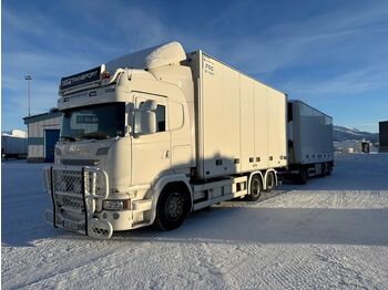 Вантажівка з закритим кузовом SCANIA R 730