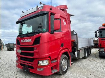 Бортова вантажівка/ Платформа SCANIA R 450