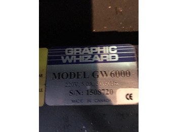 Друкарське обладнання Graphic Whizard 6000 number/perf/score/slit machine: фото 5