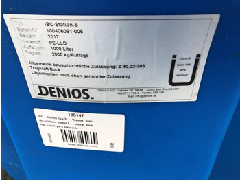 Резервуар для зберігання Hazardous materials storage Denios IBC Station 1000 liters: фото 2