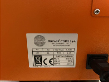 Пакувальне обладнання semi-automatic shrink wrapping machine - hood shrinker Torre Minipack FC 76 A: фото 2 Пакувальне обладнання semi-automatic shrink wrapping machine - hood shrinker Torre Minipack FC 76 A: фото 2