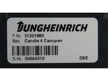 Приладова панель в категорії Вантажно-розвантажувальна техніка Jungheinrich 51201885 | Battery Hour indicator Candis 4 Can Open: фото 3