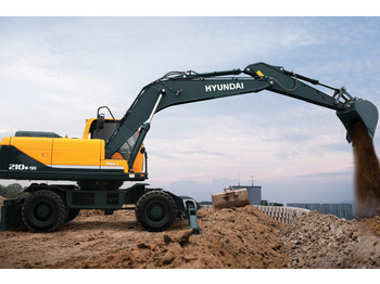 Колісний екскаватор HYUNDAI R210