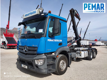 Контейнеровоз/ Змінний кузов вантажівка MERCEDES-BENZ Antos 2546