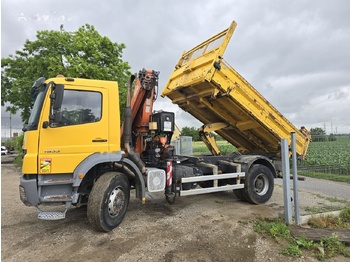 Самоскид вантажівка, Вантажівка з маніпулятором Mercedes-Benz Axor 1833: фото 4