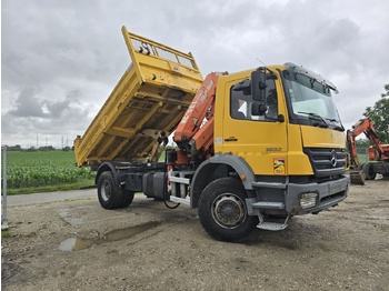Самоскид вантажівка, Вантажівка з маніпулятором Mercedes-Benz Axor 1833: фото 2