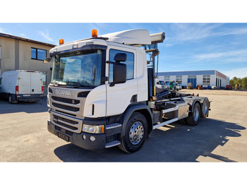 Гаковий мультиліфт вантажівка SCANIA P 410