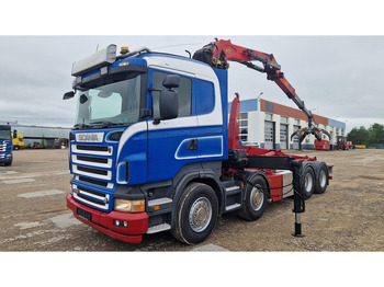 Гаковий мультиліфт вантажівка SCANIA R 500