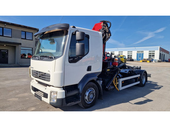 Гаковий мультиліфт вантажівка, Вантажівка з маніпулятором Volvo FL280 4X2 HMF 1560: фото 3