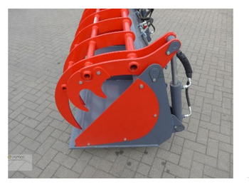 Новий Техніка для силосу Vemac Greifschaufel Silageschaufel Holzgreifer Forstzange 200cm NEU: фото 4