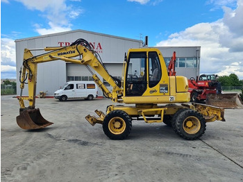Колісний екскаватор KOMATSU