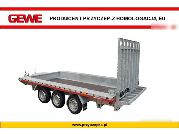 Причіп для перевезення спецтехніки GEWE