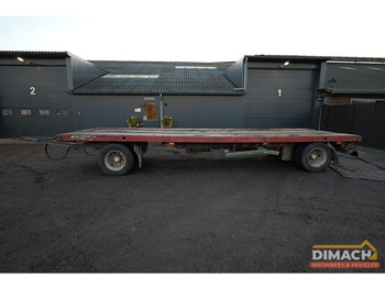 Бортовий напівпричіп/ Платформа VAN HOOL