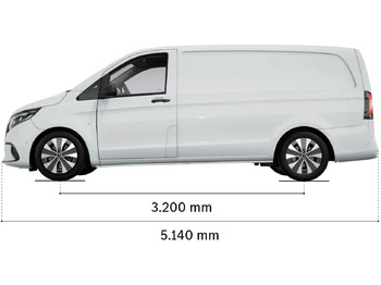 Суцільнометалевий фургон MERCEDES-BENZ eVito