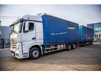 Тентована вантажівка MERCEDES-BENZ Actros 2548