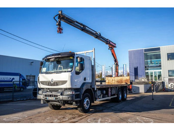 Бортова вантажівка/ Платформа RENAULT Kerax 380