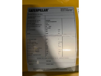 Новий Електричний генератор CAT DE550E0 - C15 - 550 kVA Generator - DPX-18027: фото 3 Новий Електричний генератор CAT DE550E0 - C15 - 550 kVA Generator - DPX-18027: фото 3