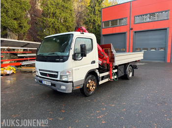 Вантажівка з маніпулятором FUSO Canter